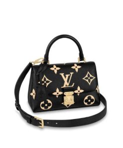 Louis Vuitton Madeleine Bb 24Cm Black And Beige M45978