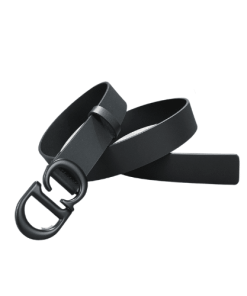 Dior 30 Montaigne Leather Belt Black 2Cm