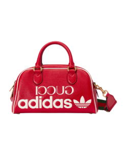 Gucci X Adidas Mini Duffle Bag Red 31.5Cm 702397 U3Zct 6563