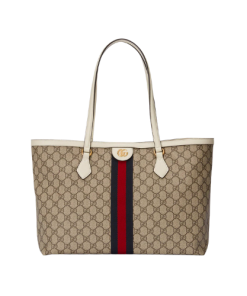 Gucci Ophidia Medium Tote With Web White 631685 96Iwb 9794