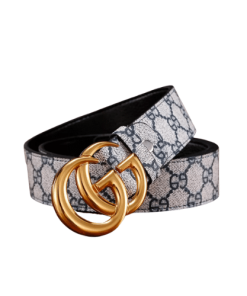 Gucci Supreme Belt With G Buckle Gold Metal 3.8Cm