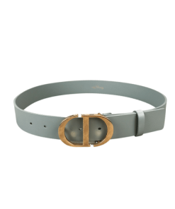 Dior 30 Montaigne Leather Belt Mint 3.5Cm