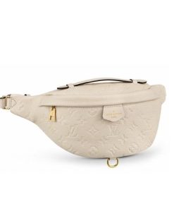 Louis Vuitton Monogram Empreinte Creme Bumbag M44836