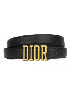 Dior Fence Belt Black Smooth Calfskin 3Cm B0385Cvwu M900