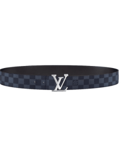 Louis Vuitton Lv Initiales Reversible Belt Navy 40Cm