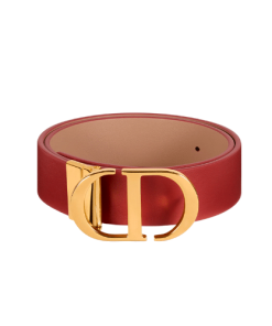 Dior 30 Montaigne Reversible Belt Rust And Warm Taupe 40Mm B0179Uwga M72E