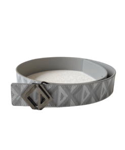 Dior Cd Diamond Canvas Smooth Calfskin Light Gray 4Cm