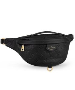Louis Vuitton Monogram Empreinte Black Bumbag M44812