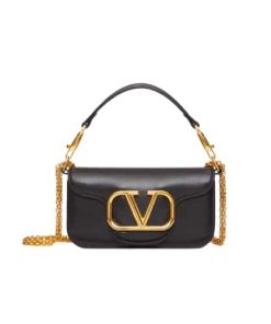 Valentino Loc? Small Shoulder Bag In Calfskin Black 1W2B0K53Zxl0No