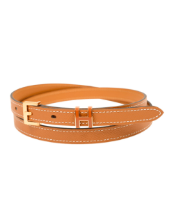 Hermes Leather  Belts Pop H Brown 15Mm