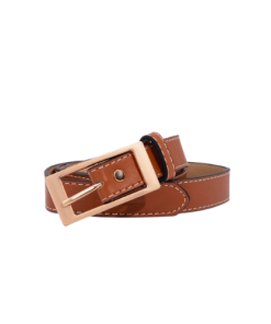 Celine Leather Belt Brown 1.8Cm