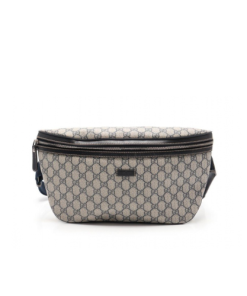Gucci Gg Supreme Canvas Belt Bag Navy 18Cm