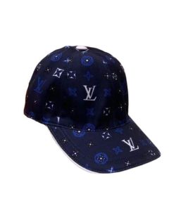Louis Vuitton Monogram Pattern Cap Blue