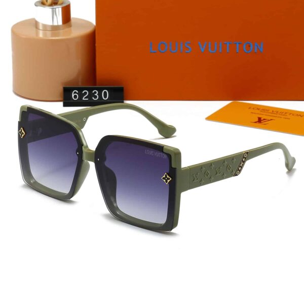 Louis Vuitton Monogram Square Glasses Green - Image 2