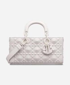 Dior Lady D-Joy Bag White 26Cm M0540Inea_M030