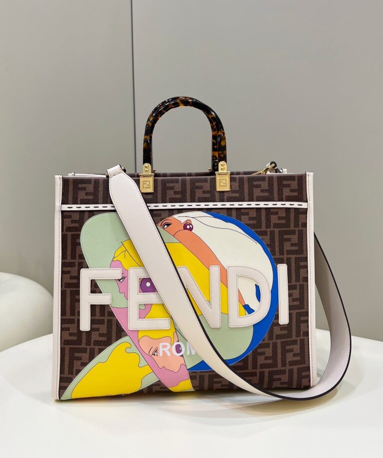 Fendi Sunshine Medium Multicolor 8Bh386Ajhjf1Hb5 - Image 2