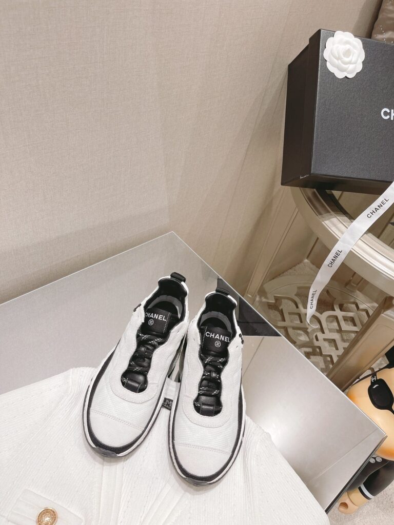 Chanel Sport Sneakers White And Ivory G38294 Y55436 K3165 - Image 7