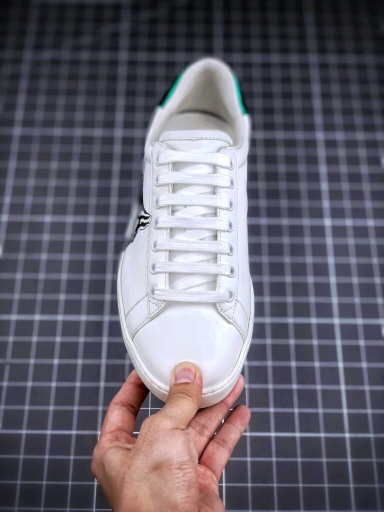 Gucci Ace Embroidered Sneaker Cat White - Image 7