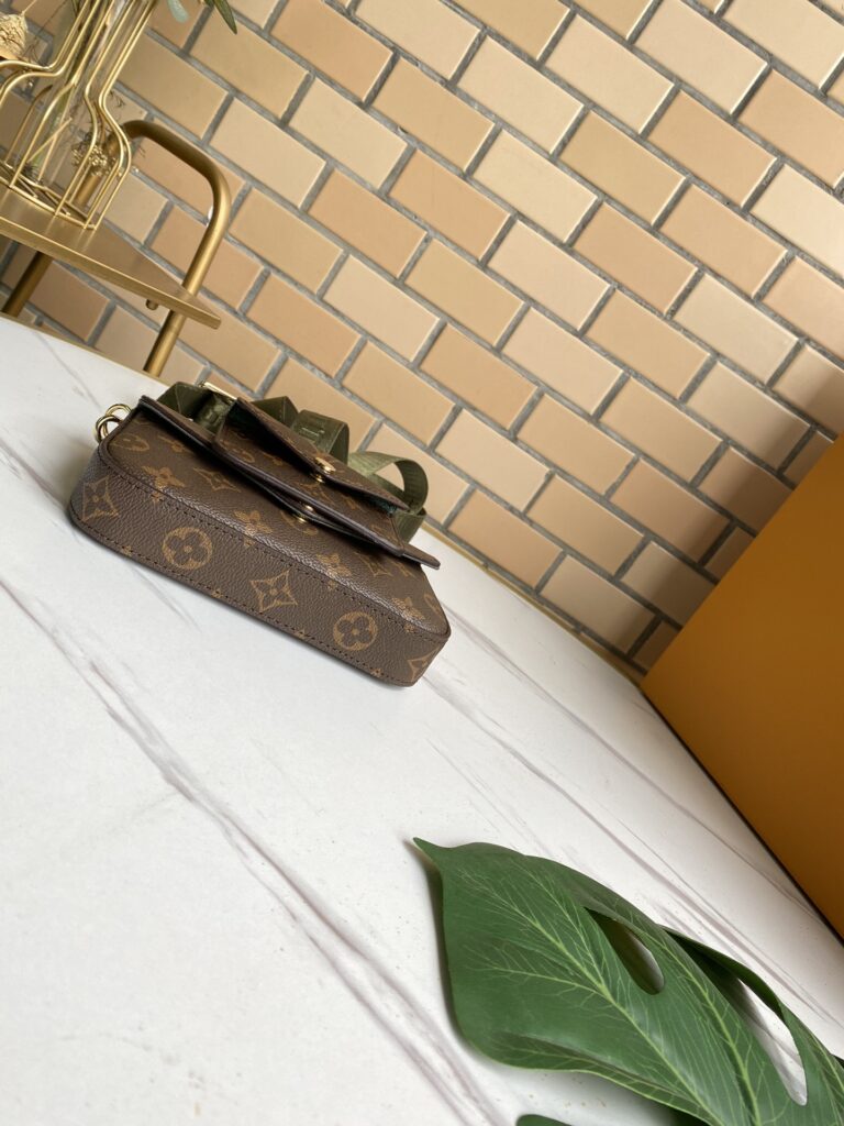 Louis Vuitton Félicie Strap &Amp; Go 17Cm Green M80091 - Image 7