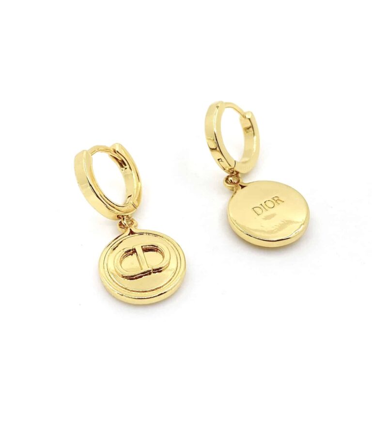 Dior Petit Cd Earrings Gold E1648Ptcmt_D300 - Image 6