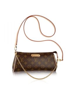 Louis Vuitton Pochette Eva Monogram Canvas Brown 25Cm