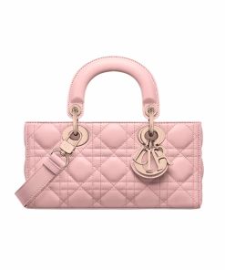Dior Small Lady D Joy Bag Pink 22Cm