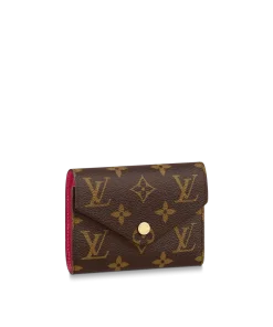 Louis Vuitton Victorine Wallet Fuchsia Pink 12Cm M41938