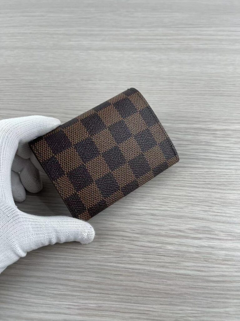 Louis Vuitton Enveloppe Pixel Card Holder Dark Brown M63801 - Image 5