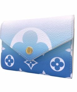 Louis Vuitton Monogram Victorine Wallet Blue M80387