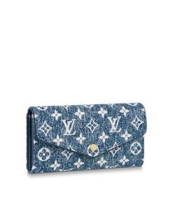 Louis Vuitton Sarah Wallet Navy Blue M81183
