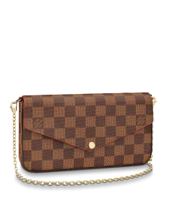 Louis Vuitton Félicie Pochette Damier Azur 21Cm N63032