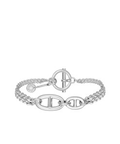 Hermes Double Bracelet Silver