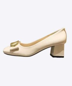 Dior Cd Idylle Pump Nude Patent Calfskin