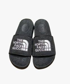 Gucci X The North Face Women'S Slides Black