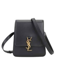 Saint Laurent Kaia North/South Satchel In Vegetable-Tanned Leather Black 668809Bwr0W1000