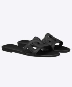 Hermes Aloha Sandal Black H201157Z 02350