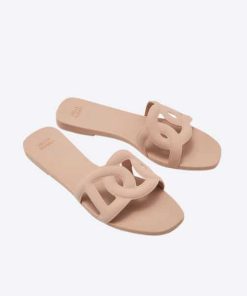 Hermes Aloha Nude Slippers Sandal