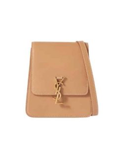 Saint Laurent Kaia North/South Satchel In Vegetable-Tanned Leather Beige 668809Bwr6W2725