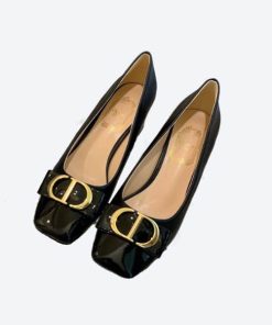 Dior Cd Idylle Pump Black Patent Calfskin