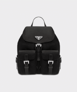 Prada Re-Nylon Medium Backpack Black 1Bz677Rv44F0002Vooo