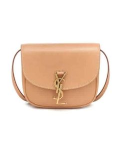 Saint Laurent Kaia Small Smooth Leather Beige