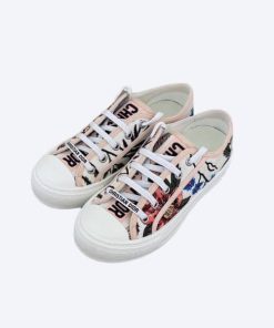 Dior Walk'N'Dior Embroidered White Multicolor