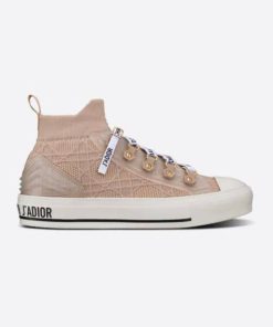 Dior Walk'N' Sneaker Cannage Technical Mesh Nude Kck276Nkrs12U