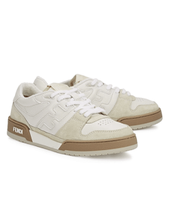 Fendi Match Suede Low Tops White 8E8252Ahh2F1Fhs