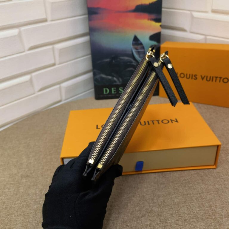 Louis Vuitton Monogram Wallet Adele Black M61269 - Image 4