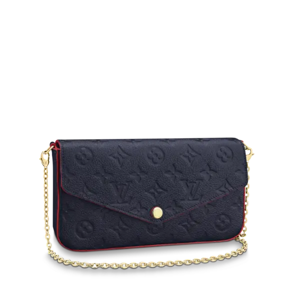 Louis Vuitton Félicie Pochette Navy Blue M64099
