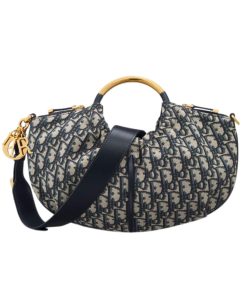 Dior Walk In Dior Bag Blue Dior Oblique Jacquard 36Cm