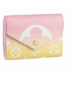 Louis Vuitton Monogram Victorine Wallet Pink M80387