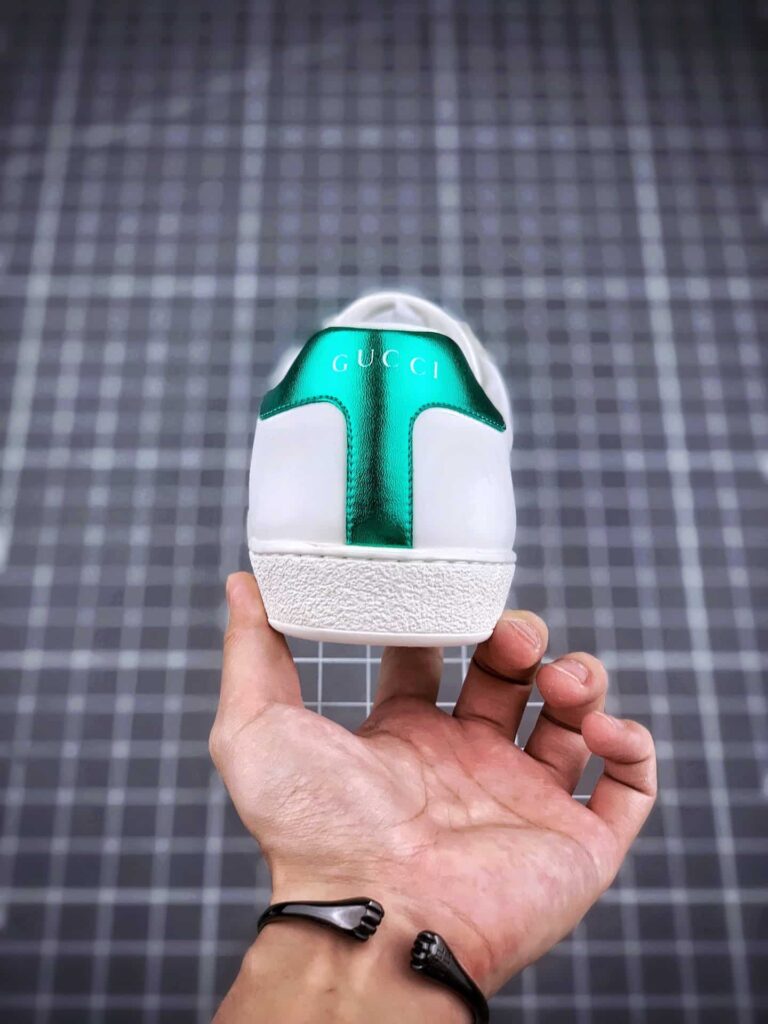 Gucci Ace Embroidered Sneaker Cat White - Image 6