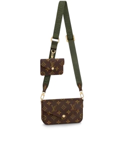 Louis Vuitton Félicie Strap &Amp; Go 17Cm Green M80091